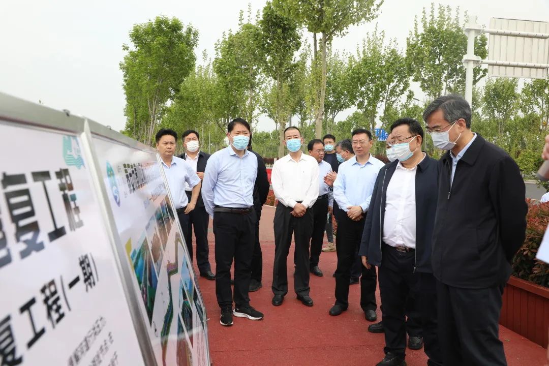 山東省副省長曾贊榮到泰城水生態(tài)環(huán)境治理工程PPP項目調(diào)研指導(dǎo)工作